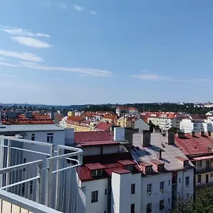 Apartmán Penthouse # 81 With Panoramic View In Elite Rezidence With Free Parking, Praha